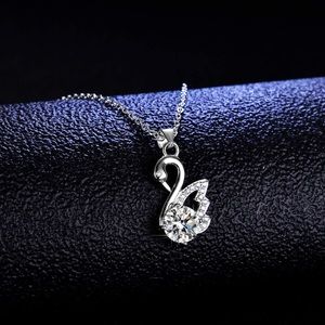 S925 Sterling Sliver Moissanite Necklace